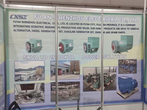 Fuan Shenzhou Showcases Alternator Excellence at Indonesian Trade Fair